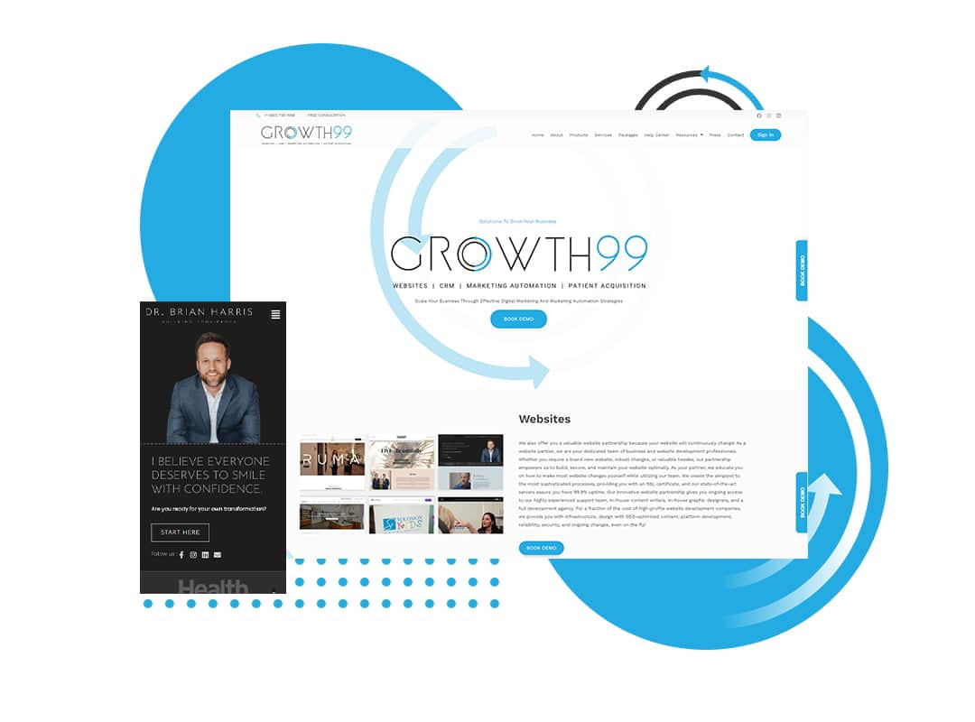 Dental Growth99 Templates & magazine | Growth99 | USA