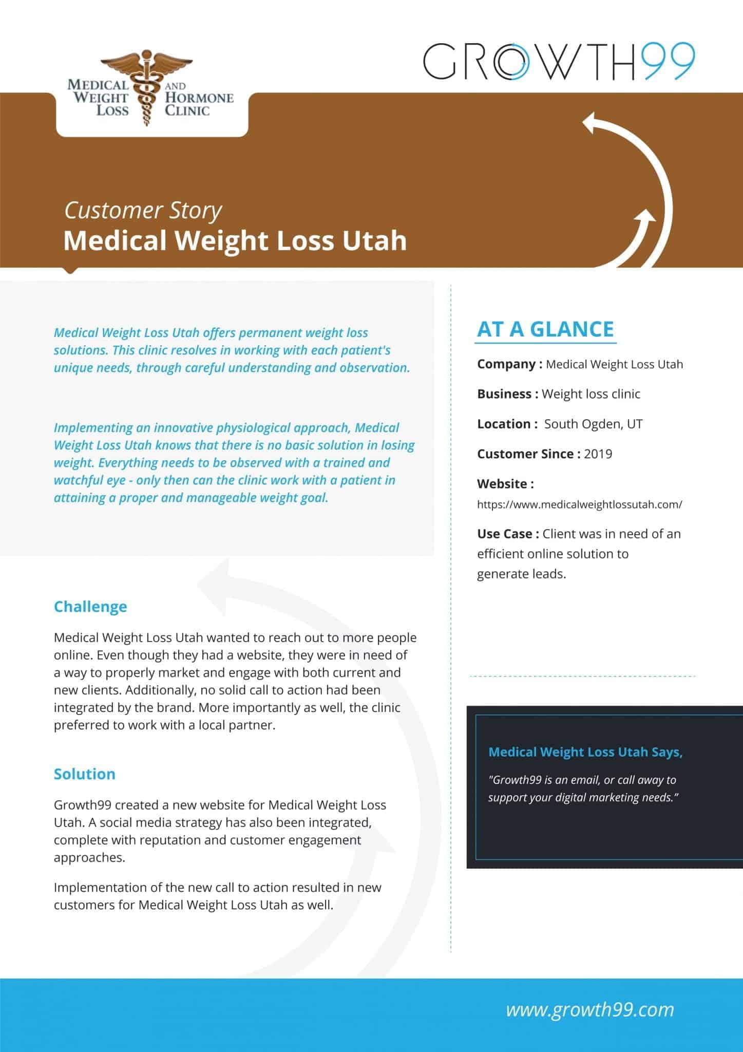 Medical Weight Loss Utah Case Study
